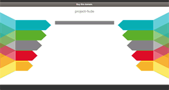 Desktop Screenshot of project-fx.de