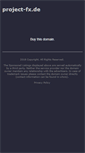 Mobile Screenshot of project-fx.de